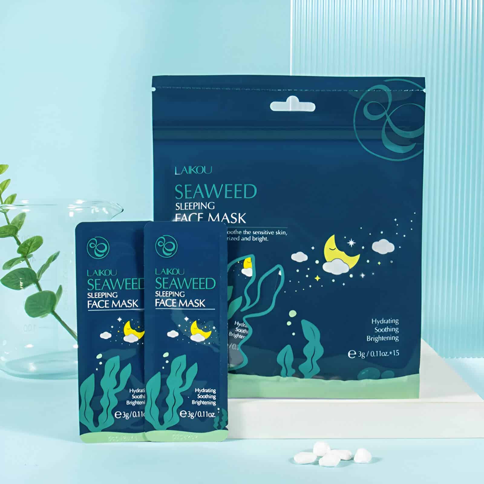 LAIKOU seaweed sleep mask